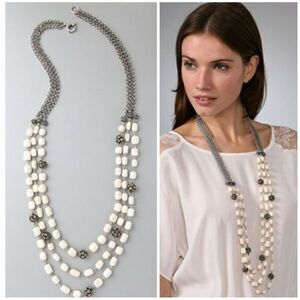 Lee Angel Neiman Marcus Naomi Multi Strand Necklace NWT $310.00